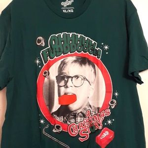 NWT A Christmas Story Sleepwear Pant & Tee Shirt Size XL Make An OFFER